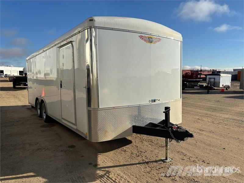 H & H & 22 ft T/A Enclosed Trailer Sanduk prikolice