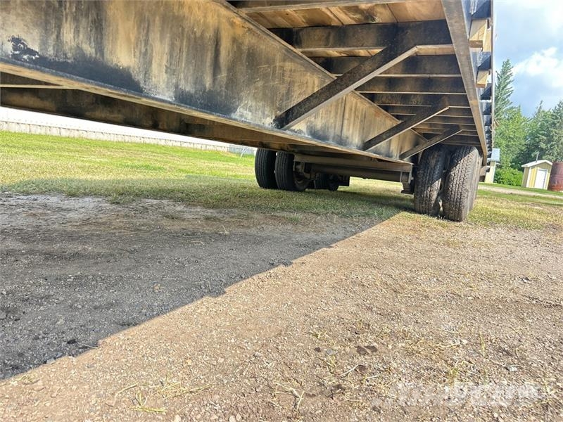 H & H & 30 ft T/A Gooseneck Equipment Trailer Remolques para transporte de vehículos
