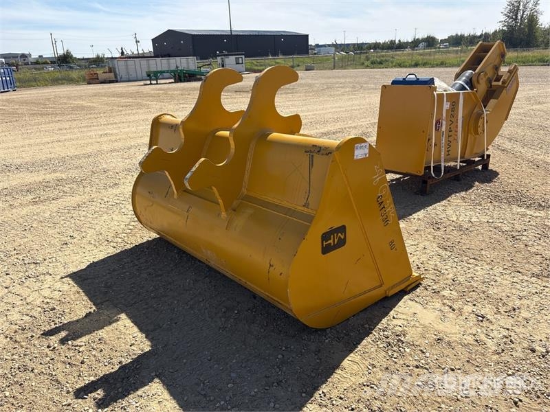 H&W BKT33080MUD 80 in Q/C Cleanup Excavator Bucket (Un Kauhat
