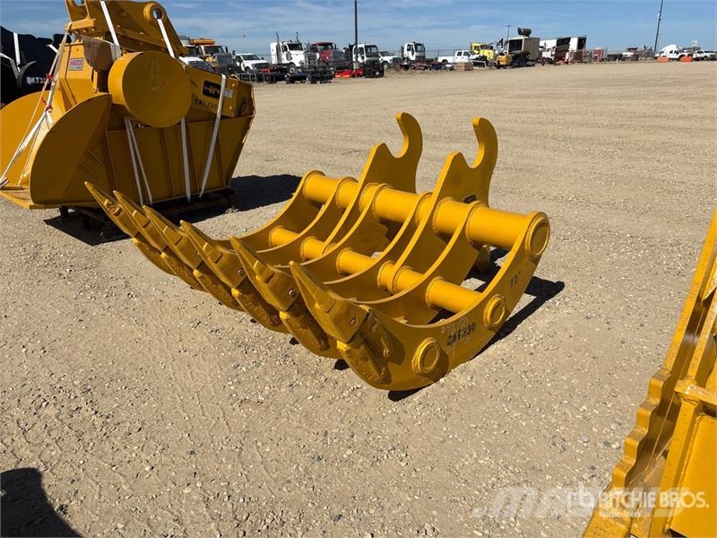 H&W RAKE33072 72 in Q/C Excavator Rake (Unused) 耙與翻草機