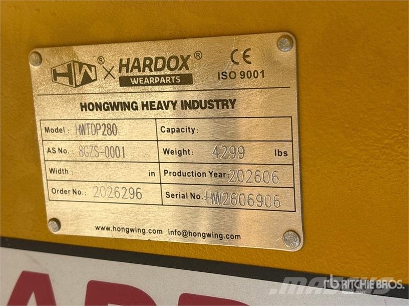 H&W Titan Series HWTDP280 Demolition Pulverizer (Unuse Trituradoras