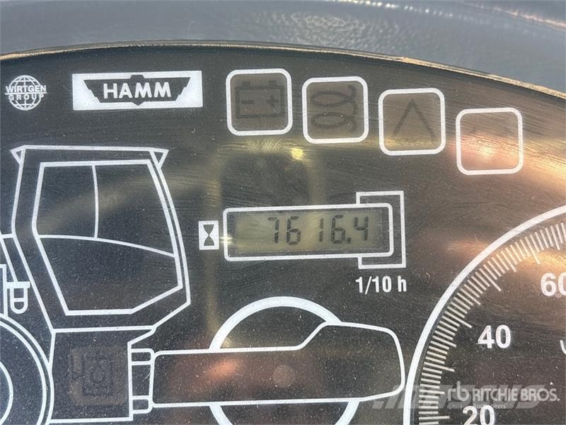 Hamm Padfoot Drum Compactor Vienvalča grunts veltņi