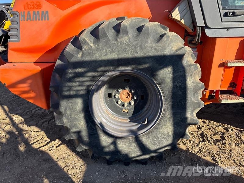 Hamm Padfoot Drum Compactor Vienvalča grunts veltņi