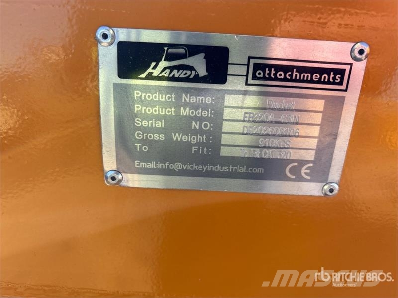 Handy EB320A-63IN 63 in Cleanup Excavator Bucket - Fits  Lopaty