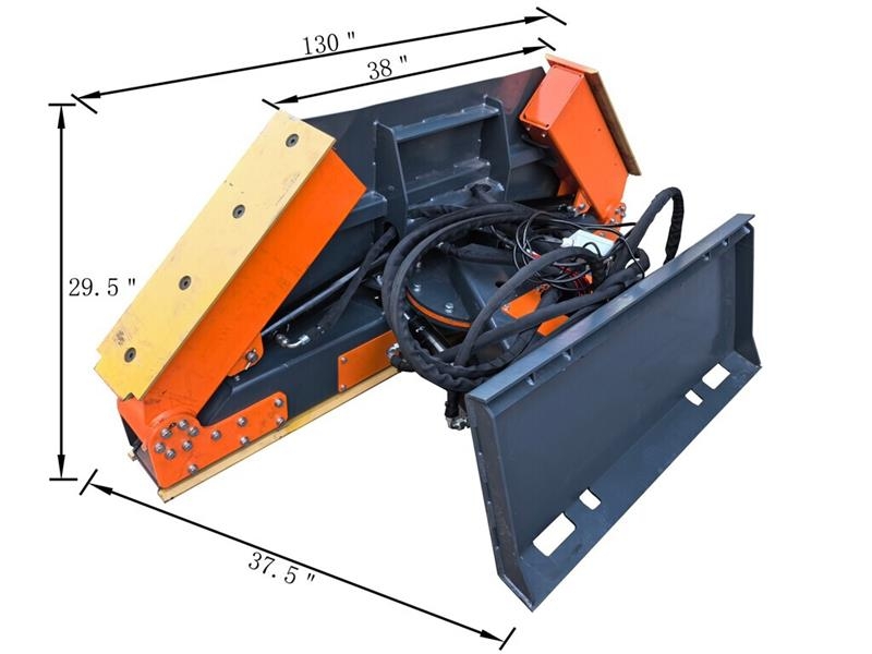 Handy HSFG130 Foldable Skid Steer Grader (Unused) Ostatní komponenty