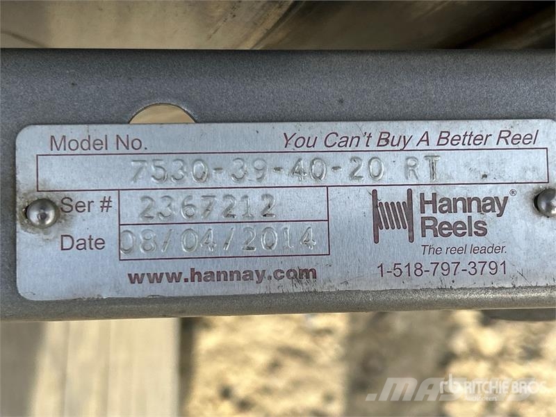 Hannay Reels 7530-39-40-20RT 2 in Hose Reel Ostale komponente za građevinarstvo