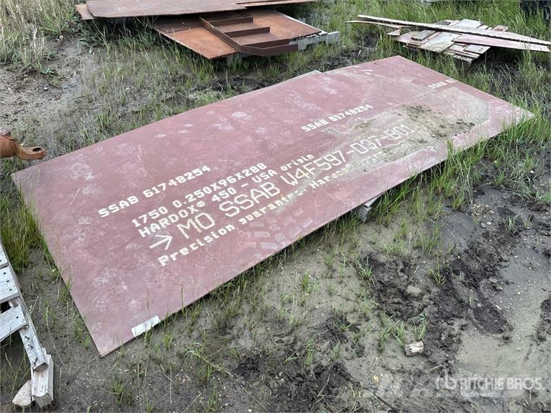 Hardox 450 10 ft x 4 ft Steel Plate Būvniecība- Citi