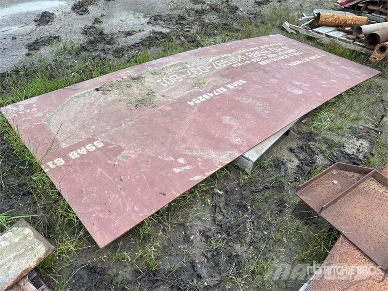 Hardox 450 10 ft x 4 ft Steel Plate Būvniecība- Citi
