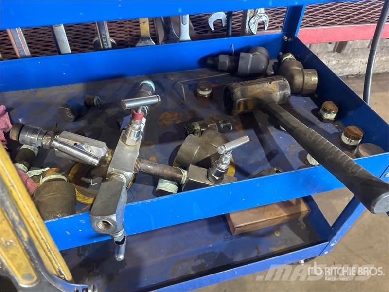 Haskel High-Pressure Testing Cart Other components