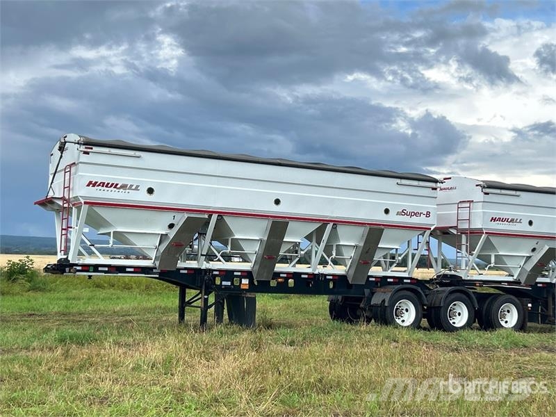 Haul-All 28 ft Tri/A Super B-Train Lead Grain Trai Przyczepy zbożowe