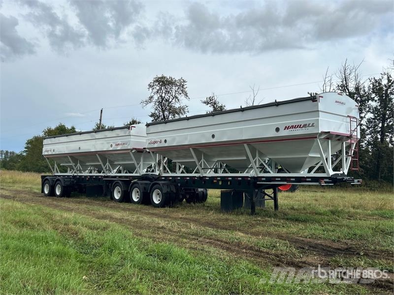 Haul-All 28 ft Tri/A Super B-Train Lead Grain Trai Przyczepy zbożowe