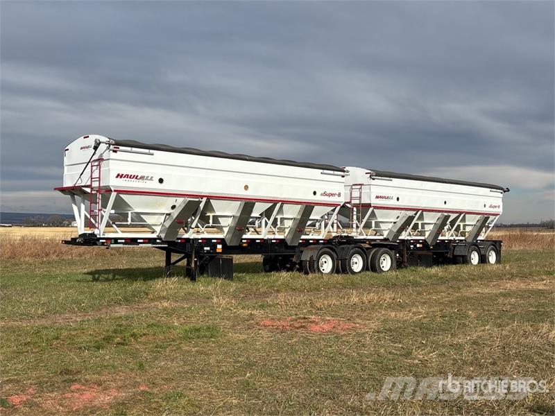Haul-All 28 ft Tri/A Super B-Train Lead Grain Trai Przyczepy zbożowe