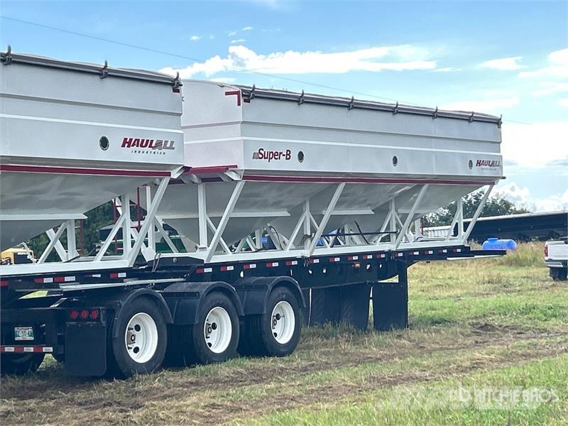 Haul-All 28 ft Tri/A Super B-Train Lead Grain Trai Przyczepy zbożowe