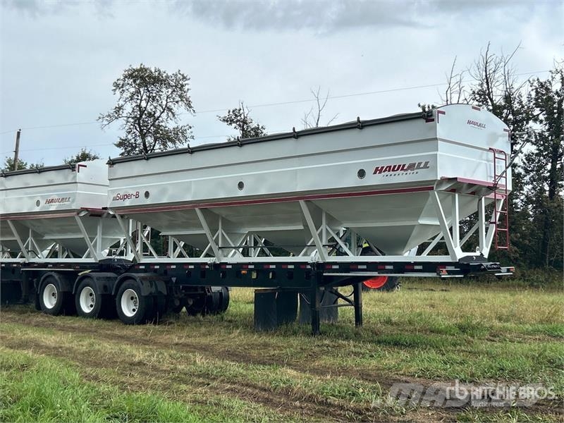 Haul-All 28 ft Tri/A Super B-Train Lead Grain Trai Przyczepy zbożowe