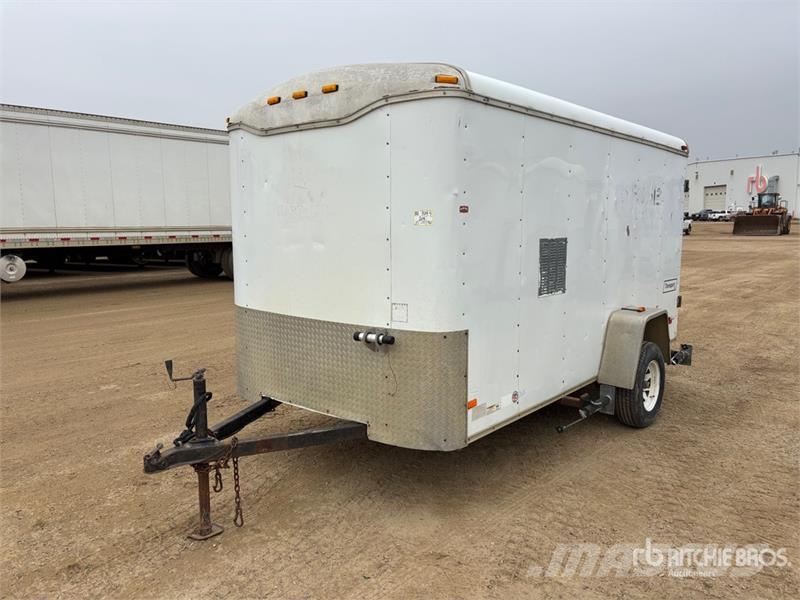 Haulmark 12 ft S/A Enclosed Trailer Box body trailers