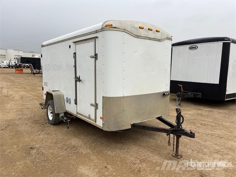 Haulmark 12 ft S/A Enclosed Trailer Box body trailers