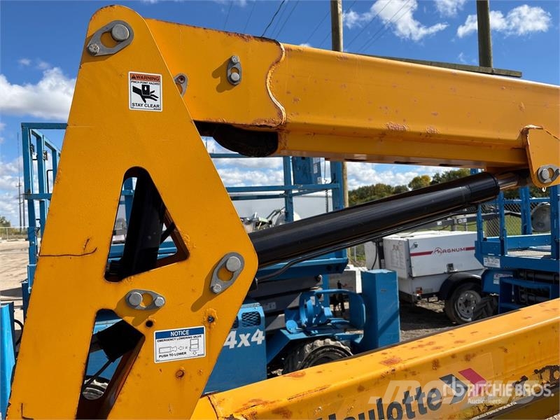 Haulotte 5533A Towable Lift Trailer mounted platforms