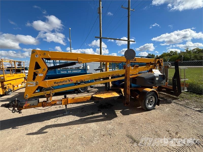 Haulotte 5533A Towable Lift Trailer mounted platforms