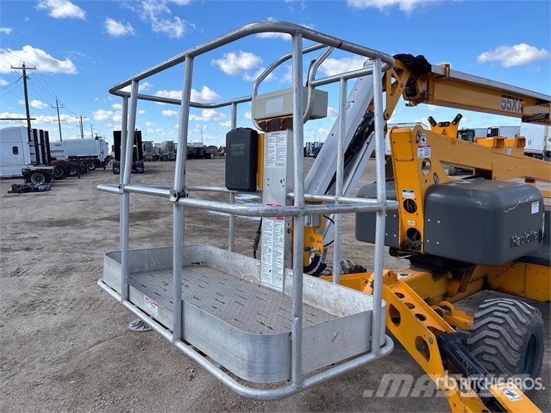 Haulotte 55XA Towable Lift Trailer mounted platforms