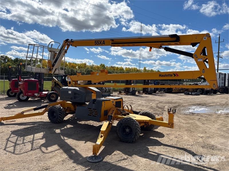 Haulotte 55XA Towable Lift Trailer mounted platforms