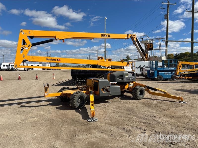 Haulotte 55XA Towable Lift Trailer mounted platforms