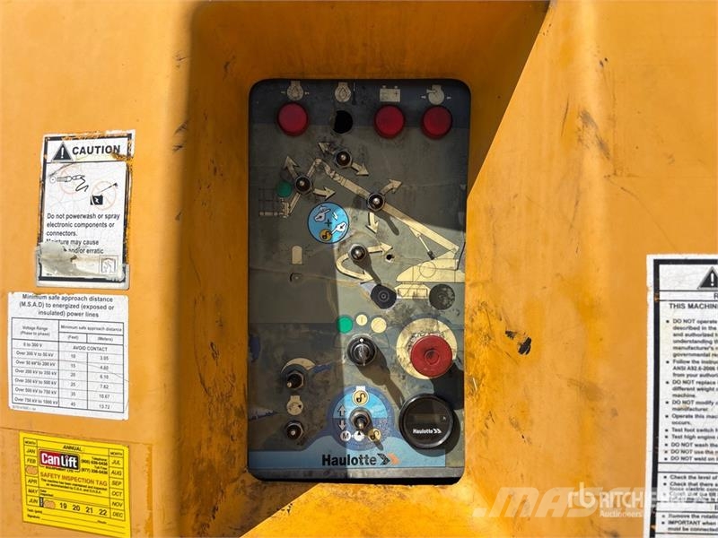 Haulotte HB62 2WD Diesel Telescopic Boom Lift Telescopic boom lifts