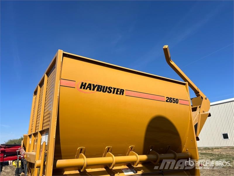 Haybuster 2650 Rullipurustid, noad ja lahtirullijad