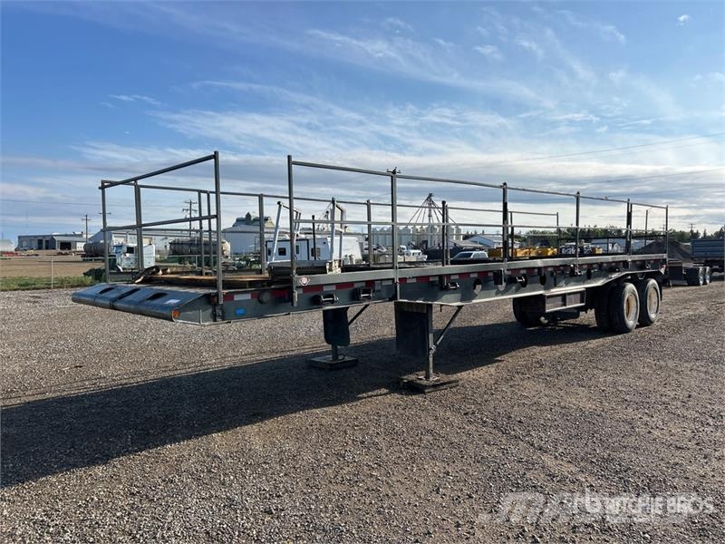  Hayworth 42 ft T/A Flatbed Oilfield Trailer Perdirbimo įranga