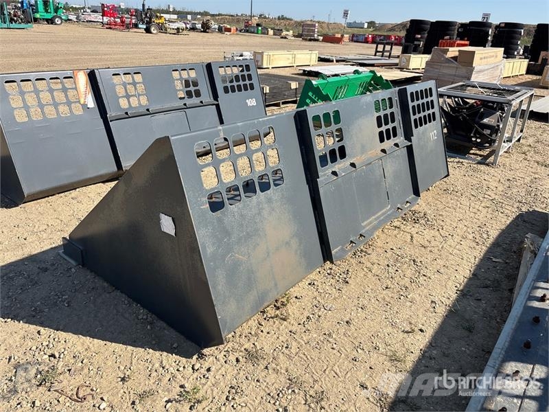  HD112B 112 in General Purpose Skid Steer Bucket Kanalak