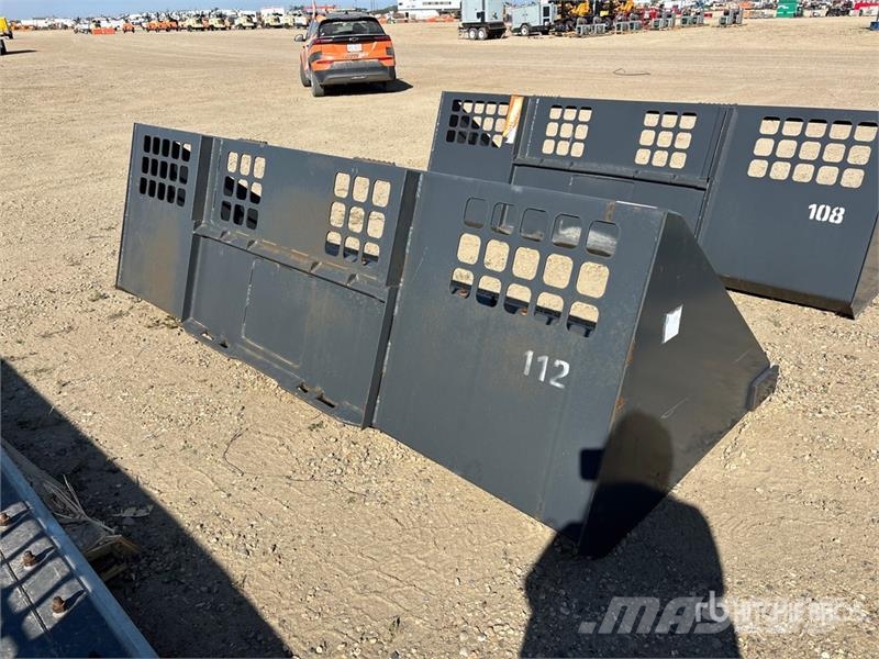  HD112B 112 in General Purpose Skid Steer Bucket Kanalak