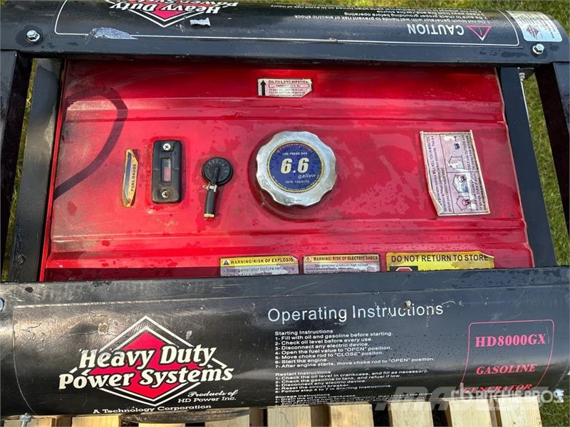 Heavy Duty Power Systems 6.5 kW Mobile Generator S Dizel generatori