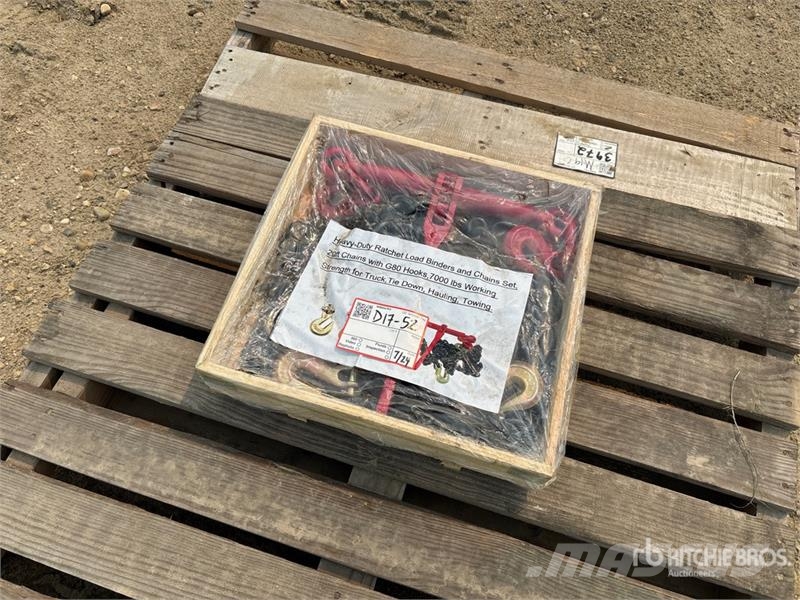 Heavy-Duty Ratchet Load Binders and Chains (Unused Drugi deli