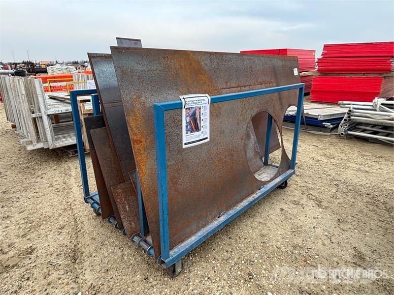  Heavy Duty Steel and Sheet Cart Storage Rack Equipo de almacenamiento y provisión de gas