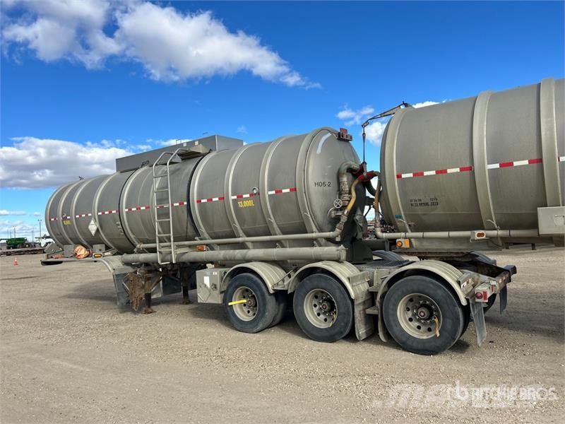 Heil 29000 L Super B-Train Lead Tanker Trailer Rimorchi cisterna