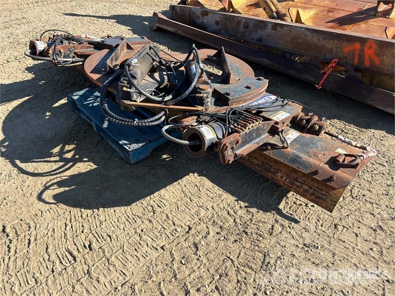 Henke 124 in Undermount Truck Blade Attachment Daske / noževi
