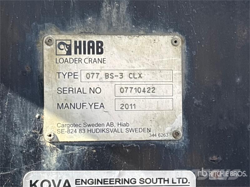 Hiab 5500 Lastbil med kran