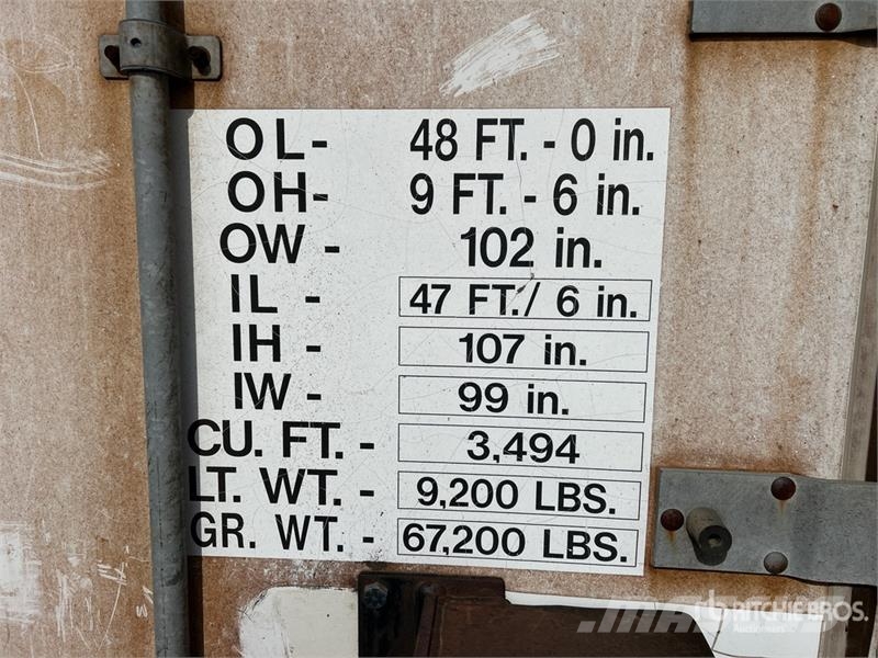 High Cube 48 ft Storage Container Container αποθήκευσης