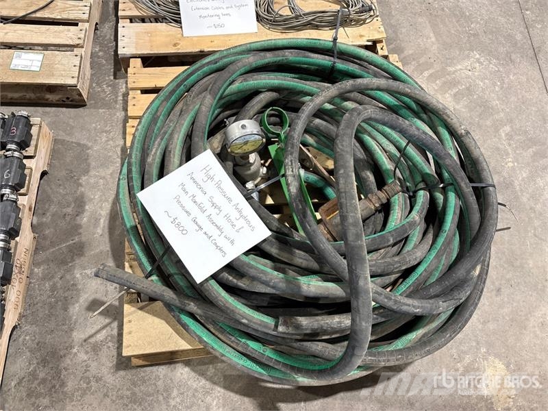 High Pressure Anhydrous Ammonia Supply Hose Kiti naudoti statybos komponentai