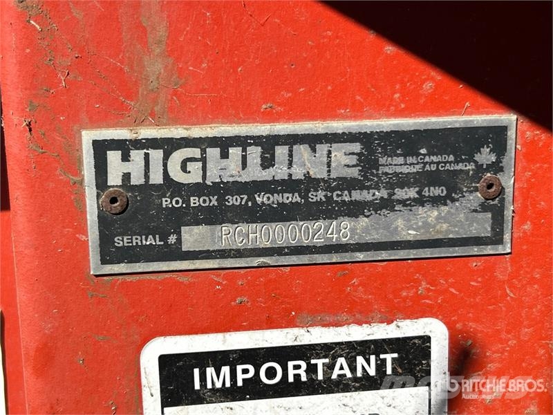 Highline RCH 15 ft Flex Wing Rotary Cutter Odstranjevalci krompirjevih stebel