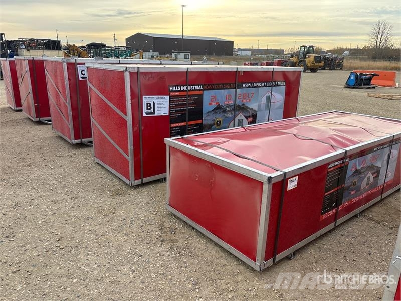 Hill Industrial 1205026 50 ft x 120 ft x 26 ft Storage Ατσάλινο πλαίσιο κτιρίων