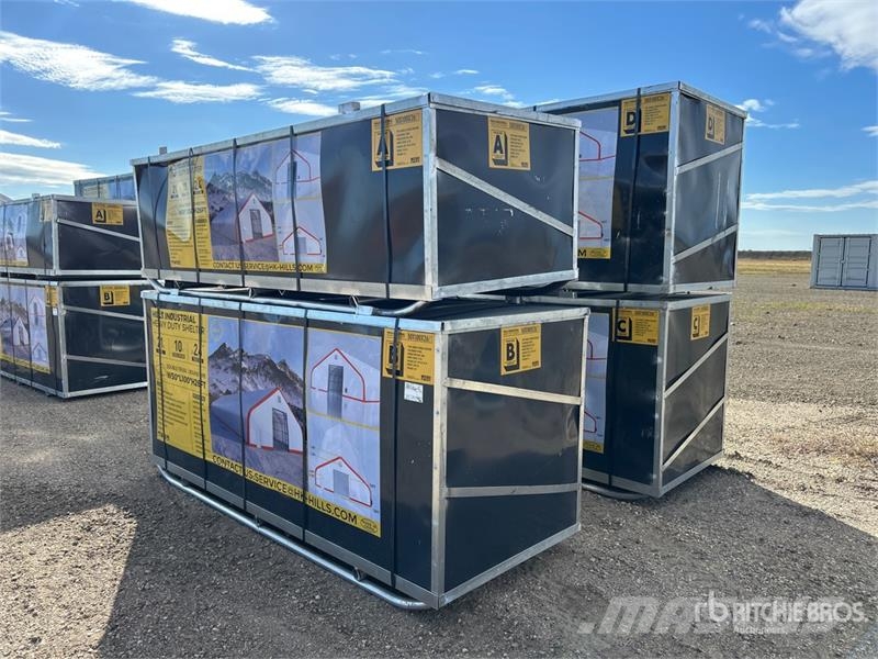 HIlls Industrial 1005026 50 ft x 100 ft Storage Bu Стальные каркасные здания