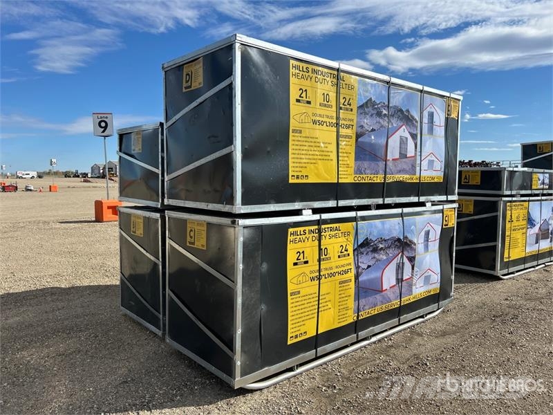  HIlls Industrial 1005026 50 ft x 100 ft Storage Bu Стальные каркасные здания