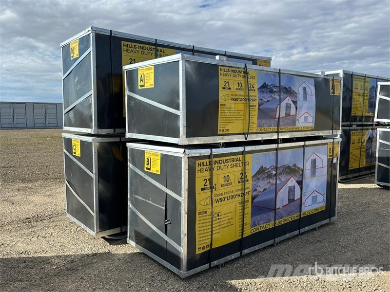  HIlls Industrial 1005026 50 ft x 100 ft Storage Bu Стальные каркасные здания
