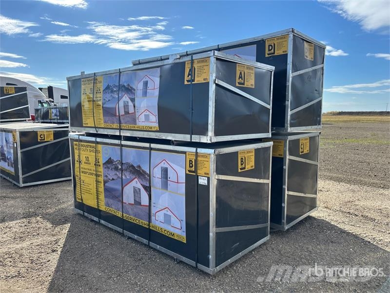  HIlls Industrial 1005026 50 ft x 100 ft Storage Bu Стальные каркасные здания