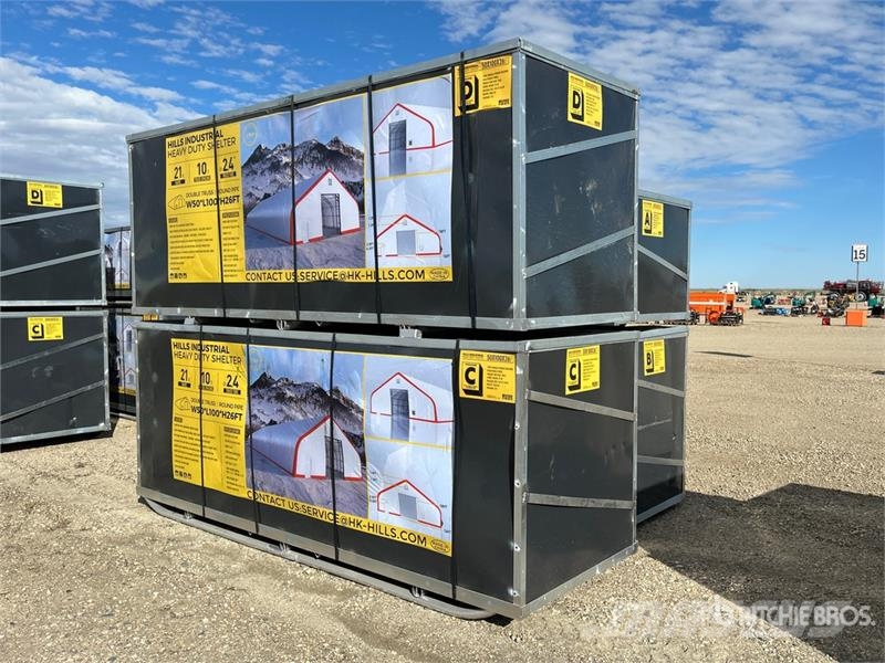  HIlls Industrial 1005026 50 ft x 100 ft Storage Bu Стальные каркасные здания