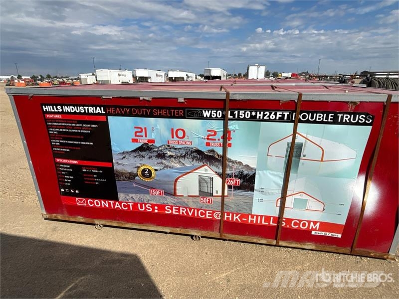 HIlls Industrial 150 ft x 50 ft x 26 ft Heavy Duty Drugi deli