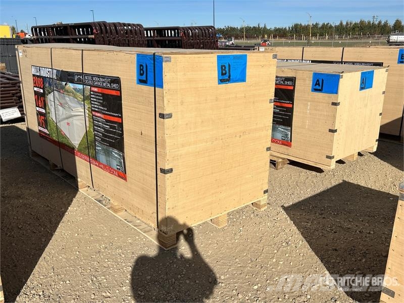  HIlls Industrial 365613 x 13 ft Double Garage Meta Stålrammer