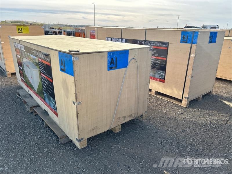 HIlls Industrial 365613 x 13 ft Double Garage Meta Stålrammmer