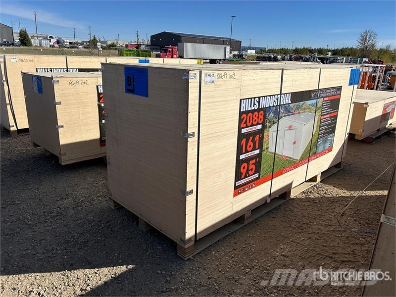 HIlls Industrial 365613 x 13 ft Double Garage Meta Hangar
