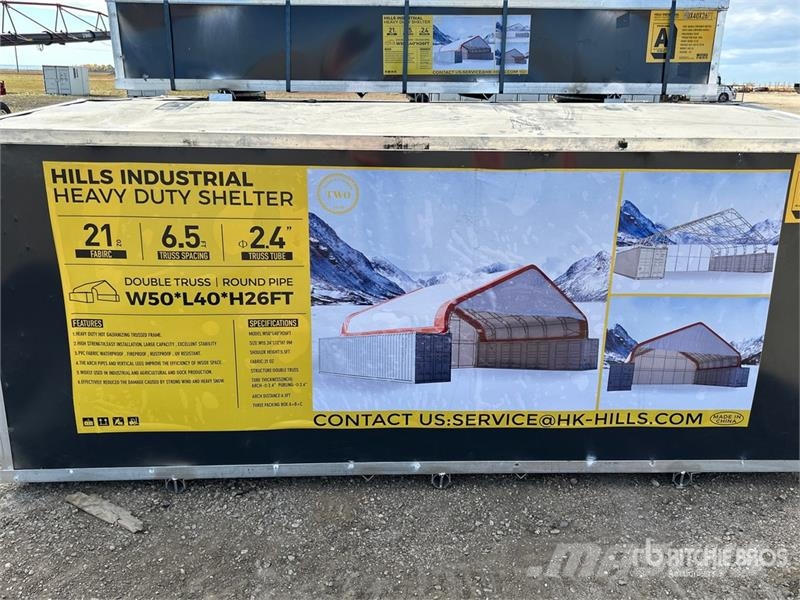 HIlls Industrial 504026 50 ft x 40 ft Container Sh Строительная техника - Другие